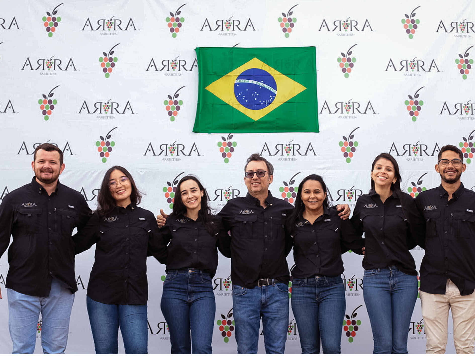The incredible Grapa Brazil Team