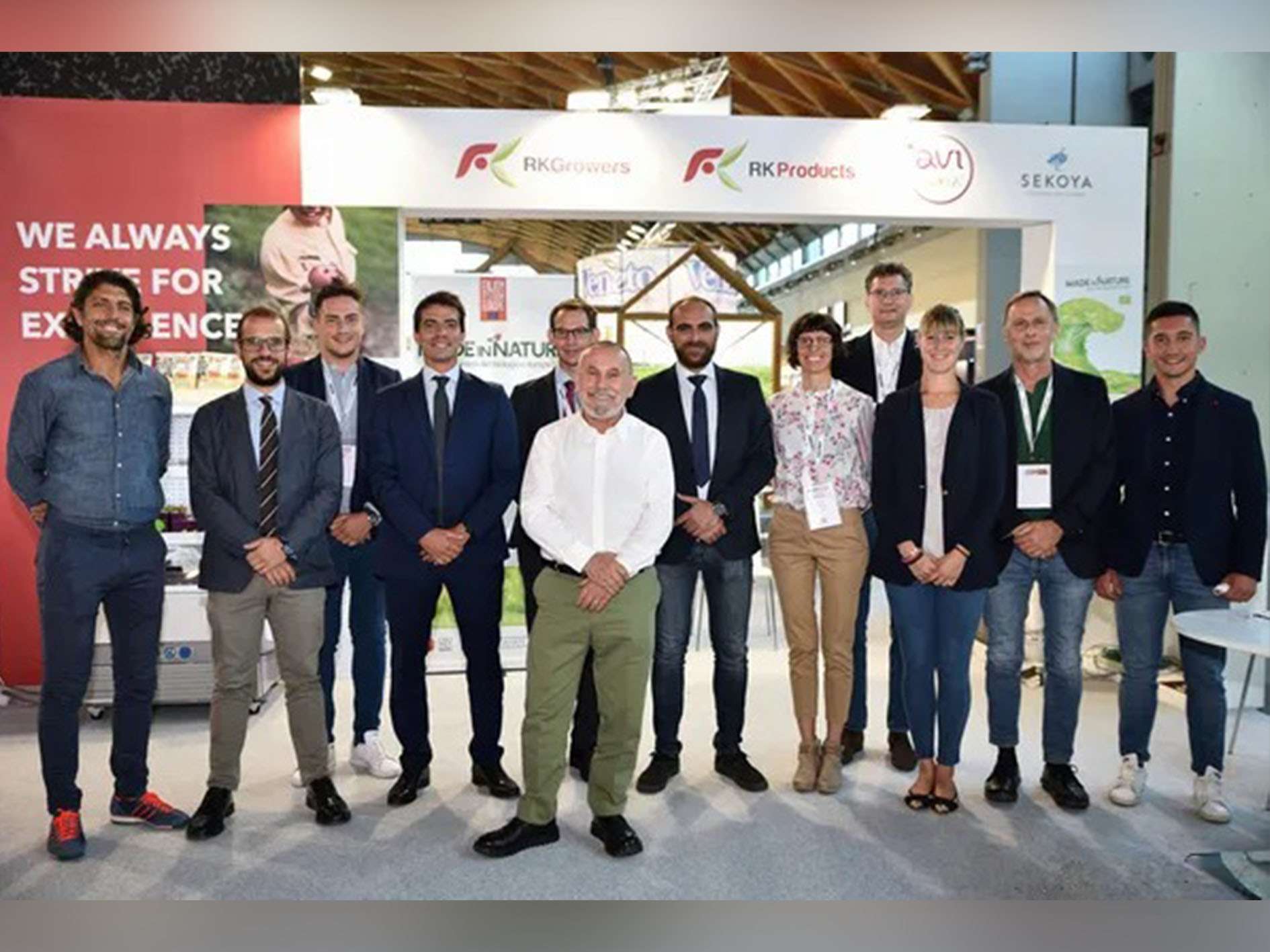 AVI Team in previous Macfrut Fair